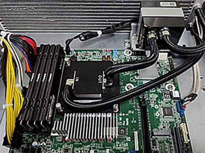 The principle of water-cooled radiators